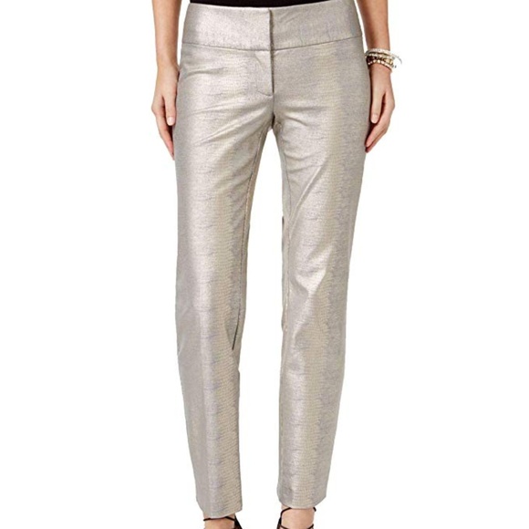 Alfani Pants - Alfani Womens Pants Slim Leg Dress Stretch Cotton